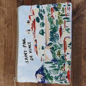 Fragonard Parfumeur Zip Bag with Leather loop